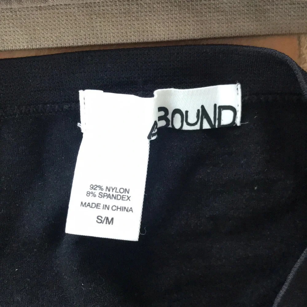 NWOT two bandeaus - tan and black